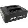 Stacja ładowania baterii GoXtreme Dual Vision 4K – ładowarka dwukomorowa do baterii kamer sportowych, model 01492