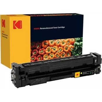 185H154204 KODAK HP CLJPROM254 CARTR YEL CF542A 203A 1300Seiten (185H154204)