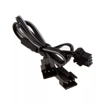 Wewnętrzny kabel zasilający PHANTEKS PH-CB-DRGB3P — 3-pin na 2× Molex (3-pin), czarny/szary