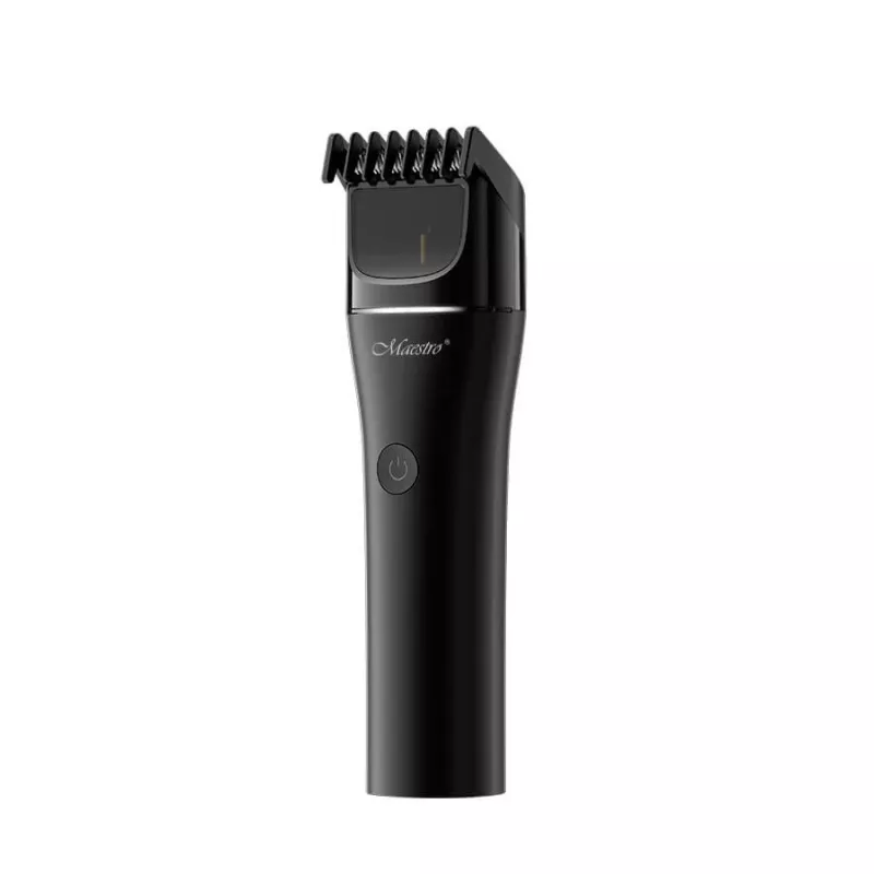 Bezprzewodowa maszynka do włosów Maestro MR-641, ceramiczne ostrze, ładowanie USB, 1200 mAh, 45×155×30 mm