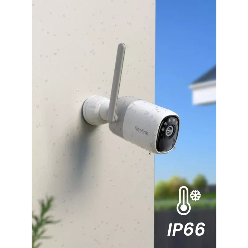 Kamera zewnętrzna typu bullet Reolink Altas Series G650 z panelem solarnym SolarPanel 3 — 4 MP, 4 mm, IP66, H.264/H.265, Micro SD do 512 GB