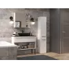 Szafka łazienkowa Top e shop NEL II BIEL — wolnostojąca, 5 półek, 310×300×1740 mm, biała