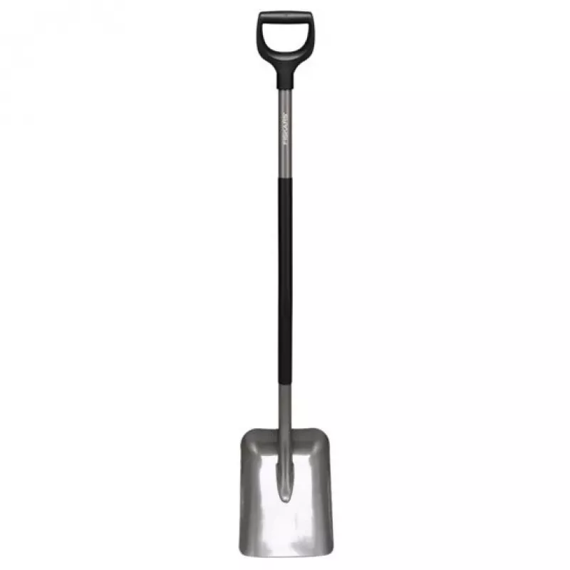 Łopata Fiskars Ergonomic FS.S. 1025376 Szara — ergonomiczna łopata ogrodowa