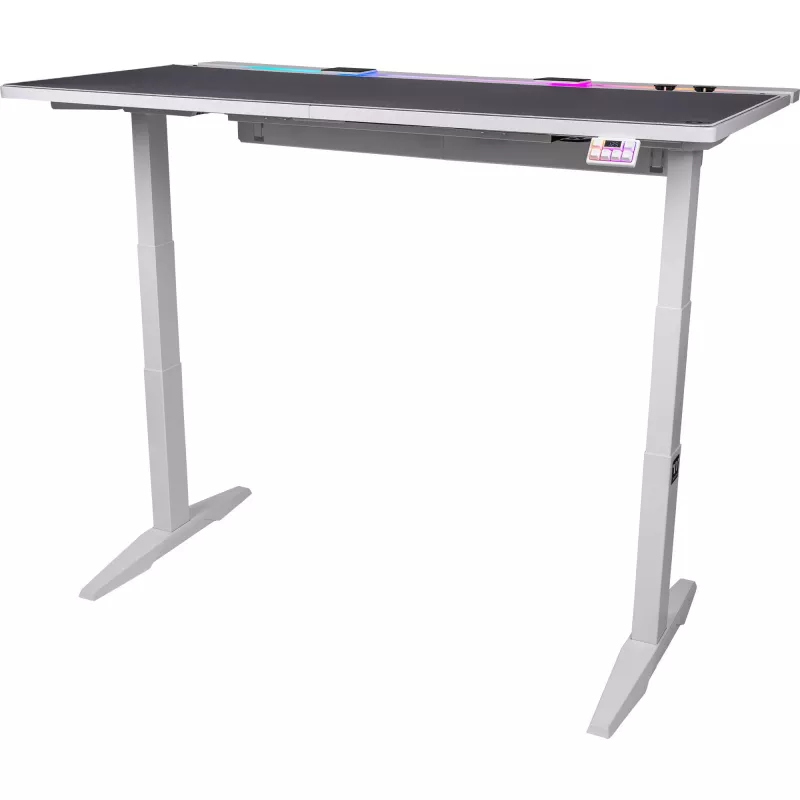 Biurko komputerowe Thermaltake GGD-G70-WHEIRX-22 Czarny Prosty Prostokątny Płyta wiórowa