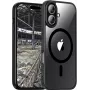 JT Berlin BackCase Pankow Hybrid MagSafe | Apple iPhone 16 | czarny/przezroczysty | (11098)