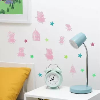 Naklejki ścienne Hasbro Peppa Pig PP13870PP świecące w ciemności gwiazdki