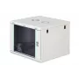 Szafka rackowa naścienna 19 cali DIGITUS Dynamic-N DN-37106 — 9U, 600x600 mm, IP20, zamek na klucz