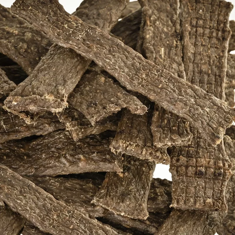 PETITTO Monoproteinowe paski mięsne z królika - przysmak dla psa - 400g