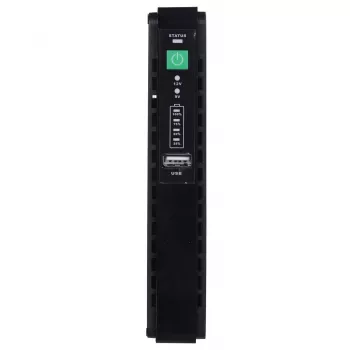Zasilacz/inwerter MPL Power RouterUPS-30-PoE 30 W, wewnętrzny, 100–240 V, czarny, 160×105×28 mm