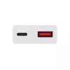 Ładowarka sieciowa Akyga AK-CH-27 30W USB-C USB-A PD GaN 5-20V / 1.5-3A biała
