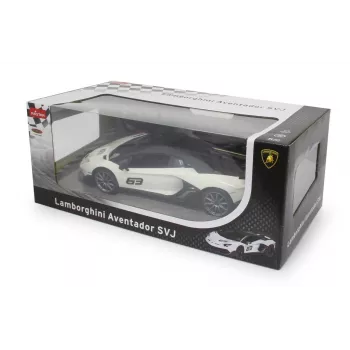 Jamara Lamborghini Aventador SVJ Performance 1:14 Biały 2.4GHz A - samochód sportowy - Silnik elektryczny - 1:16 - Gotowy do jazdy (RTR) - Biały - dla chłopców (405172)