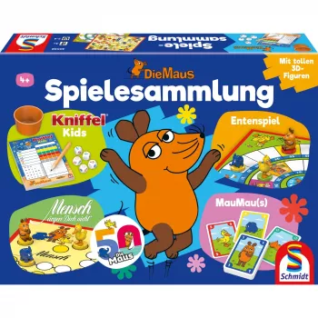 Schmidt Spiele Die Maus Games Collection Gra Planszowa