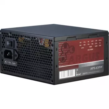 Zasilacz Inter-Tech Argus APS 620 W 20+4 Pin ATX ATX Czarny