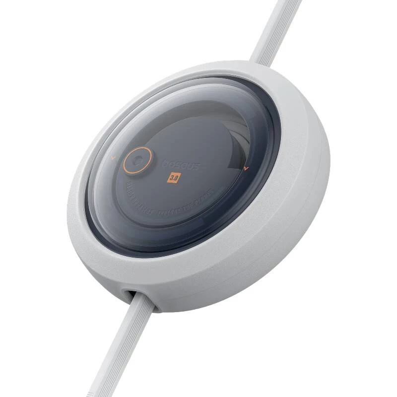 Kabel szybkiego ładowania 3w1 Baseus Free2Draw USB-C na USB-C/Lightning/Micro 100W, 1,1 m (biały)