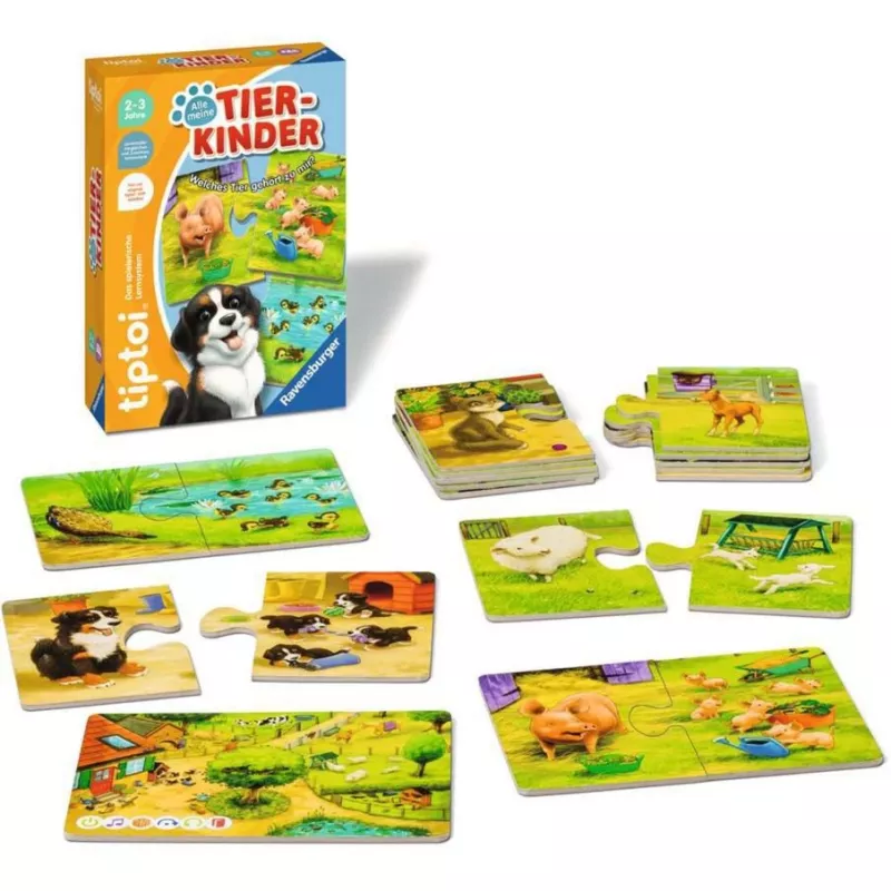 Gra planszowa Ravensburger tiptoi Alle meine Tierkinder
