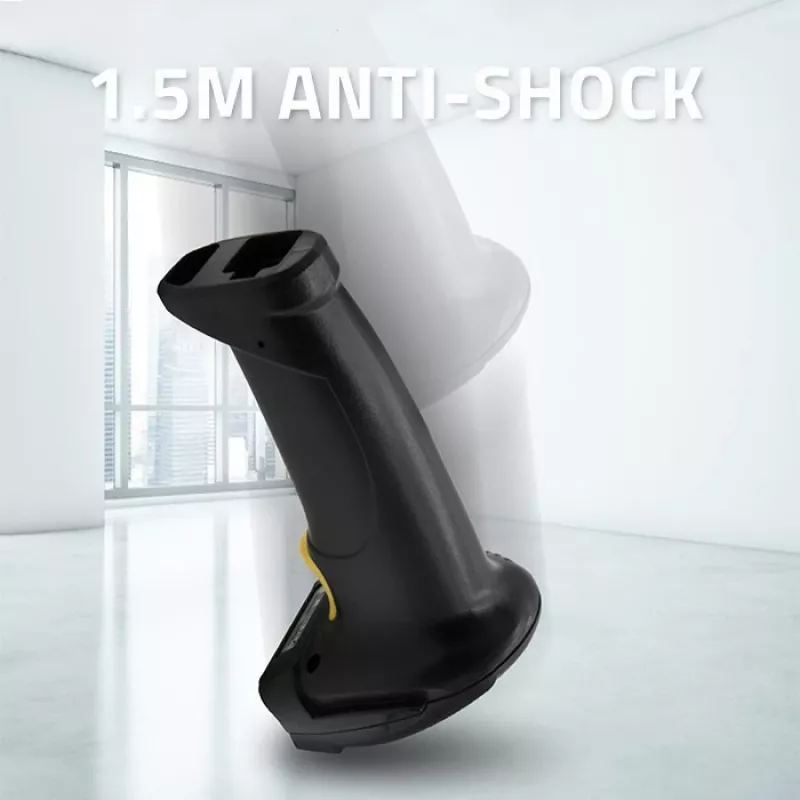 Qoltec 1D Laserowy Czytnik Kodów Kreskowych | USB | Czarny
