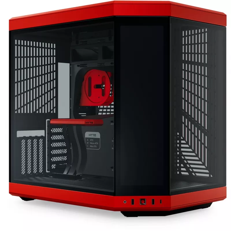 HYTE Y70 Touch Infinite Midi Tower czarny, Cherry colour