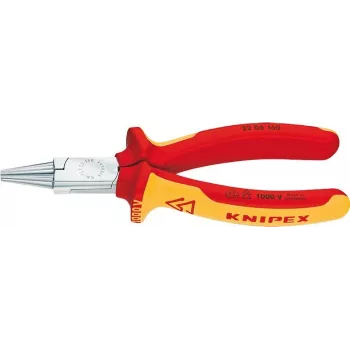 Knipex 22 06 160 - Długie szczęki - Stal chromowo-wanadowa - Plastik - Czerwony/Pomarańczowy (2206160)