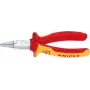 Knipex 22 06 160 - Długie szczęki - Stal chromowo-wanadowa - Plastik - Czerwony/Pomarańczowy (2206160)