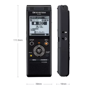 Dyktafon cyfrowy Olympus WS-883 - 8 GB