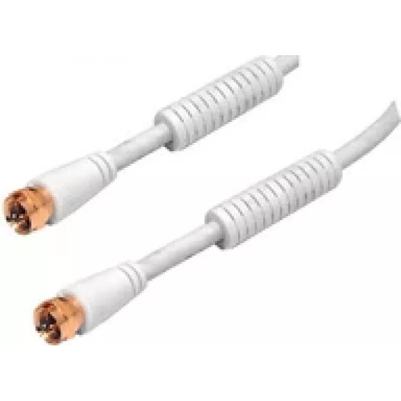 Kabel koncentryczny e+p FA 202 G 2.5 m F Biały