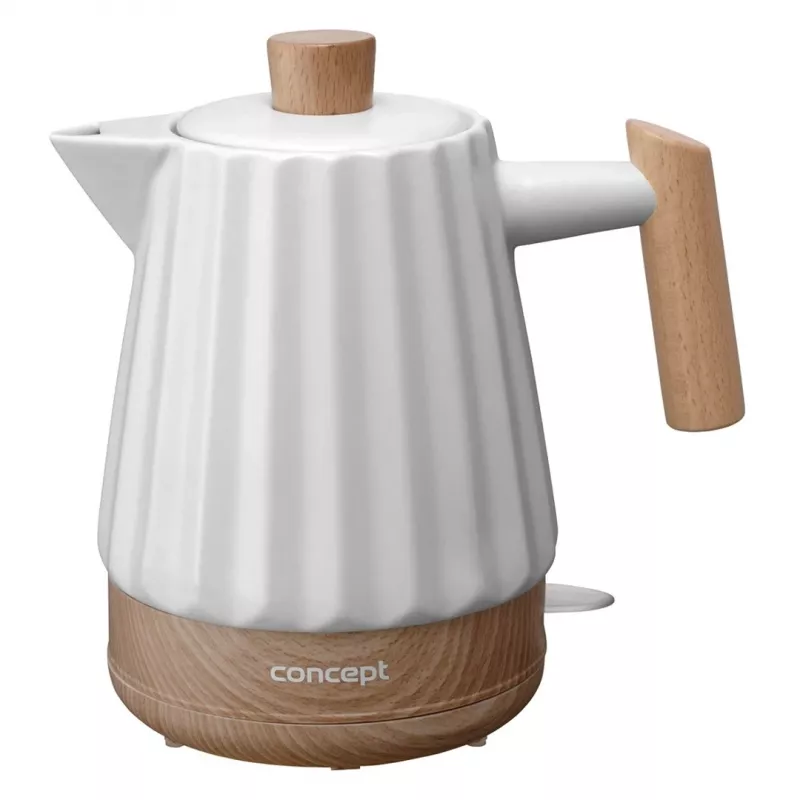 Czajnik elektryczny ceramiczny Concept RK0090 1,5 l Biały