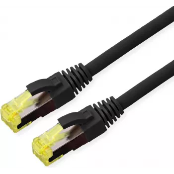 Kabel sieciowy ROLINE 21.15.0759 10m Cat6a S/FTP Czarny