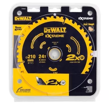 Tarcza do piły tarczowej DeWALT DT20432-QZ 21 cm z końcówkami z węglików spiekanych
