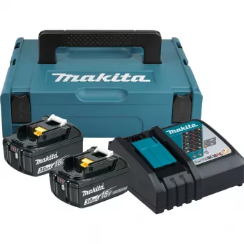18V MAKPAC 2*3,0AH BL1830B+DC18RC POWER KIT