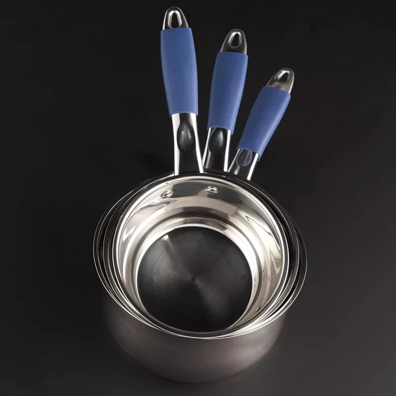 Zestaw garnków Russell Hobbs RH01178EU 3-częściowy, niebieski