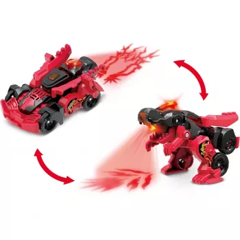 Switch & Go Dinos - Fire-Mini-T-Rex, figurka do zabawy