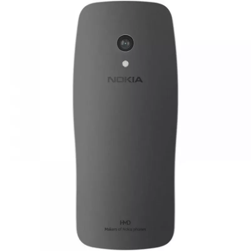 Nokia 3210 4G (2024) (TA-1618) | Grunge Czarny | 2.4 cala | TFT | 128 MB | 64 MB | Dual SIM | Bluetooth | 5 | Rozdzielczość głównego aparatu 2 MP