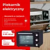 Elektryczny kompaktowy piekarnik nablatowy Adler AD 6026 — pojemność 48 L, 1800 W, wolnostojący, timer mechaniczny