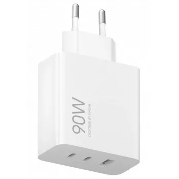 Zasilacz Xiaomi 90W HyperCharge 3-Port EU — ładowarka USB 90 W z trzema portami wyjściowymi (wtyczka EU)