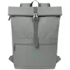 Plecak miejski Rivacase Gremio szary poliester rPET 280x135x430mm