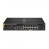 HPE Aruba Networking 6100 12G Class4 PoE 2G/2SFP+ 139W Zarządzany L3 Gigabit Ethernet (10/100/1000) Power over Ethernet (PoE) 1U Czarny