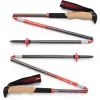 Kijki trekkingowe Pursuit Carbon Z, urządzenie fitness antracyt/pomarańczowy, 1 para, 130 cm