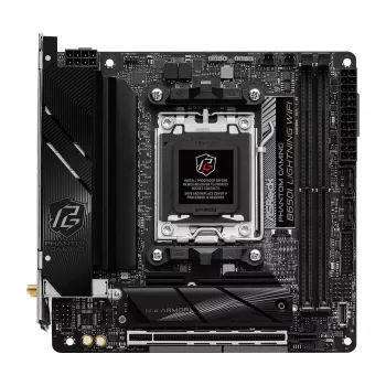 Płyta główna Mini-ITX ASRock B650I Lightning WiFi — AMD B650, Socket AM5, DDR5, 2 DIMM (max 96 GB), Wi‑Fi 6E, 2.5Gb LAN