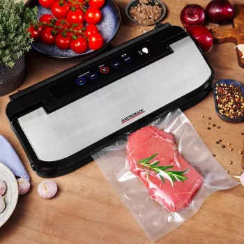 Gastroback Design Basic pakowarka próżniowa 800 mbar Czarny Stal nierdzewna