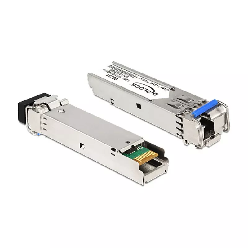 DeLOCK 86231 Moduł nadajnika SFP Światłowód 1000 Mbit/s