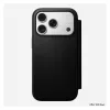 Skórzany portfel do telefonu Nomad Modern Leather Folio Cover dla iPhone 17 Pro, 16 cm (6,3 cala), czarny, 4 kieszenie na karty