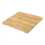 Soehnle Style Sense Bamboo Magic elektroniczna waga łazienkowa kwadratowa bambusowa (63880)
