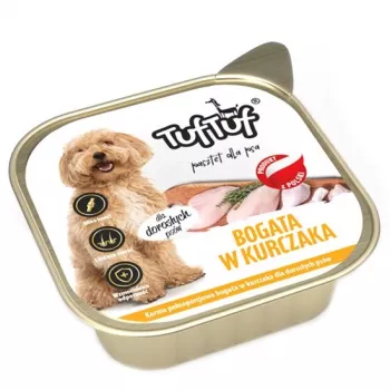 TUF TUF Alupak Pasztet drobiowy - mokra karma dla psa - 300g