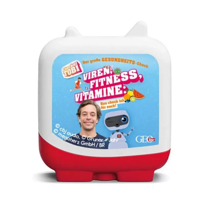 Clever Tonies: Zestaw Checker Tobi, Figurka do odtwarzania 4 Tonies