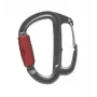 Karabinek z blokadą Petzl M042AA00 w kształcie D Aluminium Szary 75 g