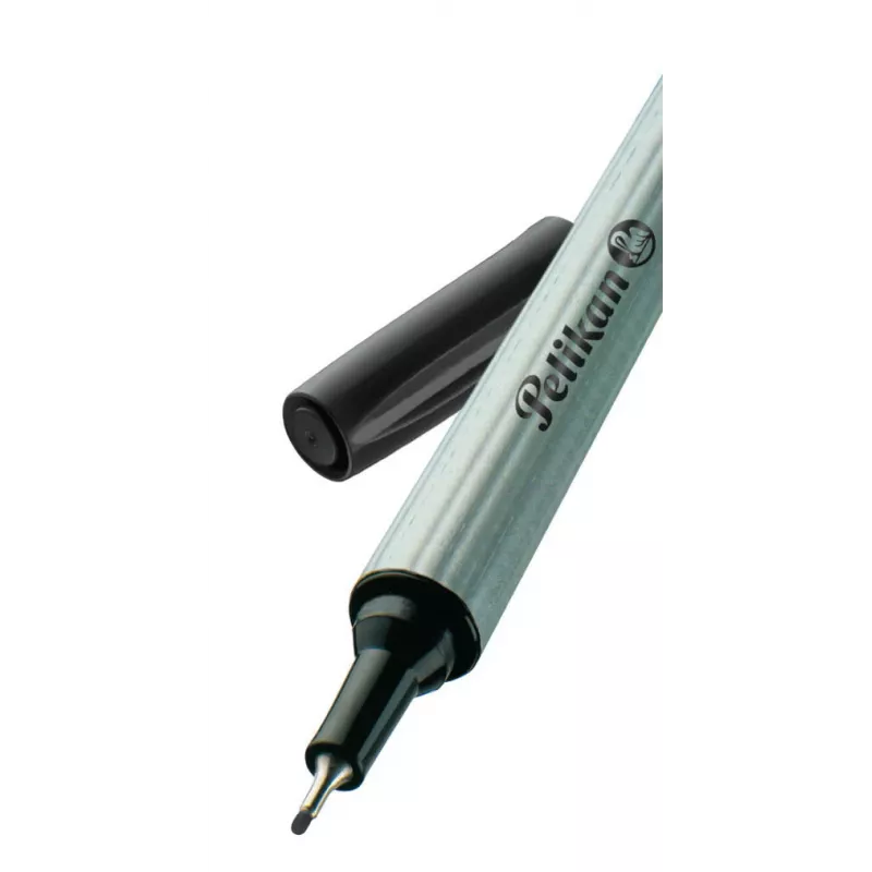 Pelikan Fineliner 96 Fine Czarny niebieski czerwony 3 szt. 0.4 mm