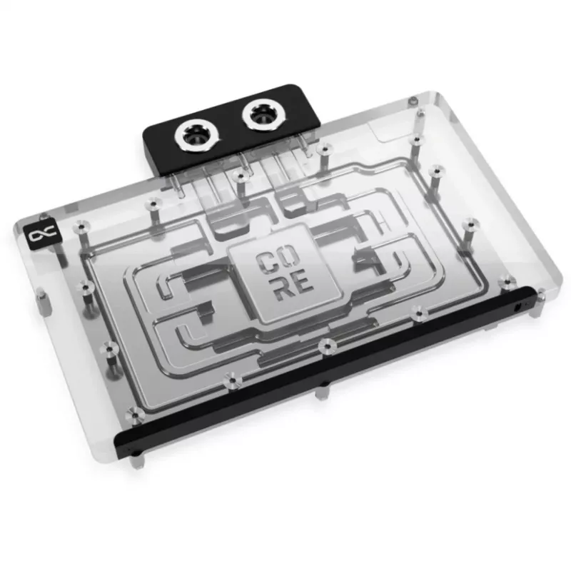 Backplate Alphacool 10259 Aluminium Chrome miedź Czarny 153.3mm