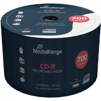 Nośniki CD-R 700MB 52X 50 SZT./MR207 Mediarange