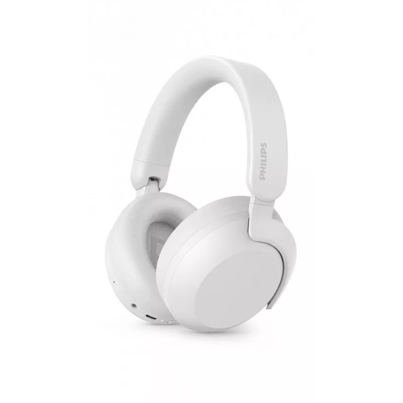 Słuchawki Philips TAH8000EWT/00 Bezprzewodowe Na głowę Połączenia/Muzyka USB Typu-C Bluetooth Białe