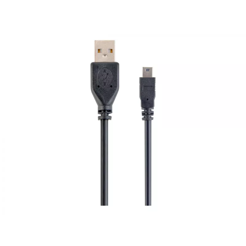Gembird 1.8m USB 2.0 A/mini-USB M USB cable USB A Mini-USB B Black